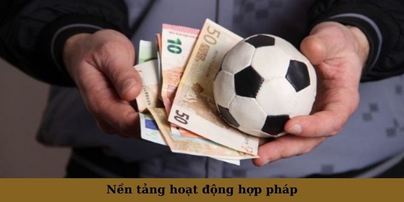 Nền tảng hoạt động hợp pháp dưới giấy phép của các cơ quan quản lý quốc tế